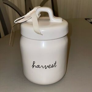 Rae Dunn Harvest Mini Canister